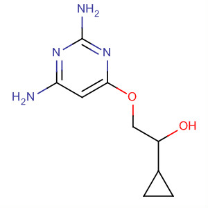 (1-((2,6-Diaminopyrimidin-4-yloxy)methyl)cyclopropyl)methanol Structure,839710-94-0Structure