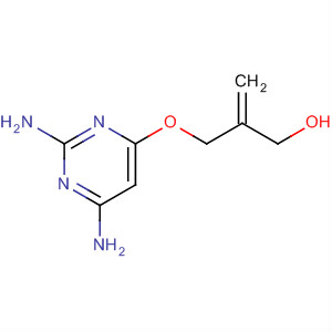 2-((2,6-Diaminopyrimidin-4-yloxy)methyl)prop-2-en-1-ol Structure,839711-00-1Structure