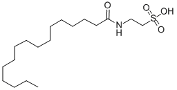 2-(Palmitoylamino)ethanesulfonic acid Structure,83982-06-3Structure