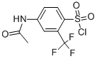 4-(Acetylamino)-2-(trifluoromethyl)benzenesulfonyl chloride Structure,840-23-3Structure