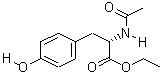 N-acetyl-l-tyrosine methyl ester Structure,840-97-1Structure