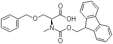 N-Fmoc-N-methyl-O-benzyl-L-serine Structure,84000-14-6Structure