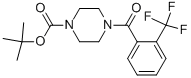 4-(2-Trifluoromethylbenzoyl)-piperazine-1-carboxylic acid tert-butyl ester Structure,840491-84-1Structure