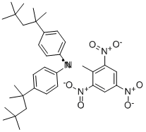 2,2-Di(4-tert-octylphenyl)-1-picrylhydrazyl, free radical Structure,84077-81-6Structure