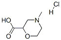 2-Carboxy-4-methyl-morpholine hcl Structure,841274-05-3Structure