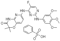 R406(benzenesulfonate) Structure,841290-81-1Structure