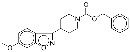 6-Methoxy-3-[4-(n-benzyloxycarbonyl)piperidinyl]-1,2-benzisoxazole Structure,84163-07-5Structure