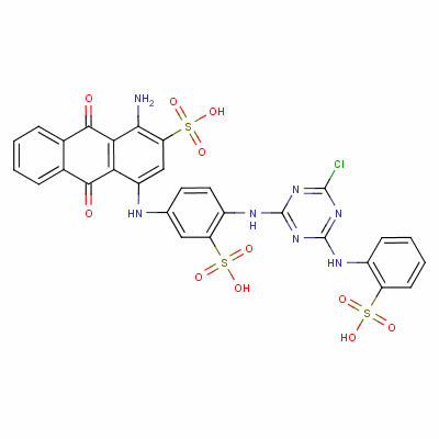 Cibacron blue f3g-a Structure,84166-13-2Structure