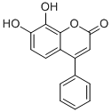 7,8-Dihydroxy-4-phenylcoumarin Structure,842-01-3Structure