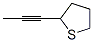 Thiophene, tetrahydro-2-(1-propynyl)- (9ci) Structure,84203-67-8Structure