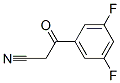 3,5-Difluorobenzoylacetonitrile Structure,842140-51-6Structure