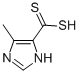 4-Methylimidazole-5-dithiocarboxylic Acid Structure,84255-40-3Structure