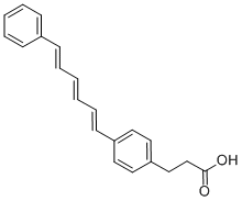 1,6-Diphenyl-1,3,5-hexatriene-4-propionic acid Structure,84294-98-4Structure