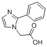 (2-Phenyl-imidazol-1-yl)-acetic acid Structure,842958-44-5Structure