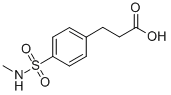 3-(4-Methylsulfamoyl-phenyl)-propionic acid Structure,842975-38-6Structure