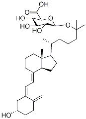 5-Hydroxyvitamin d3 25-glucuronide Structure,84344-78-5Structure