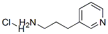 3-Pyridinepropanamine monohydrochloride Structure,84359-17-1Structure