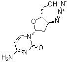 3-Azido-2,3-dideoxy-5-methylcytidine Structure,84472-89-9Structure