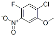 2-Chloro-4-fluoro-5-nitroanisole Structure,84478-76-2Structure