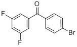 4-Bromo-3,5-difluorobenzophenone Structure,844879-03-4Structure