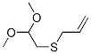 3-[(2,2-Dimethoxyethyl)thio]propene Structure,84522-35-0Structure