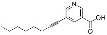 5-Oct-1-ynylnicotinic acid Structure,845266-29-7Structure