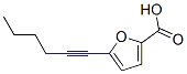 5-Hex-1-ynyl-2-furoic acid Structure,845266-30-0Structure