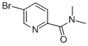 5-Bromo-pyridine-2-carboxylic acid dimethylamide Structure,845305-86-4Structure