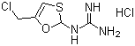 N-((4-Chloromethyl)-2-thiozolyl)guanidine hydrochloride Structure,84545-70-0Structure