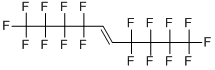 Trans-1,2-bis(perfluoro-n-butyl)ethylene Structure,84551-43-9Structure