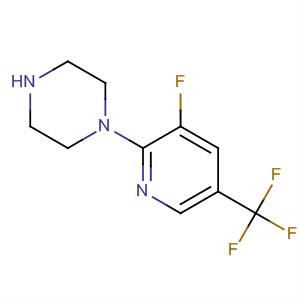 1-(3-Fluoro-5-trifluoromethylpyridin-2-yl)piperazine Structure,845616-81-1Structure