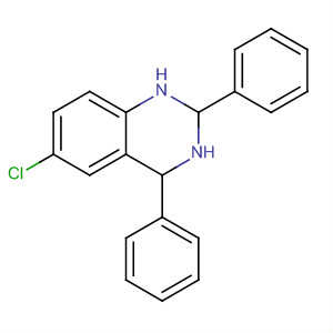 6-Chloro-1,2,3,4-tetrahydro-2,4-diphenylquinazoline Structure,84570-94-5Structure