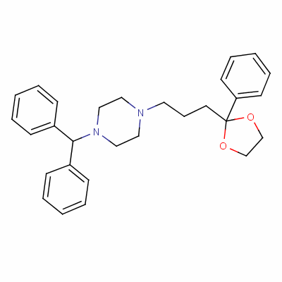 Dotarizine Structure,84625-59-2Structure