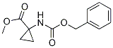 1-[[(Phenylmethoxy)carbonyl]amino]cyclopropanecarboxylic acid methyl ester Structure,84677-05-4Structure