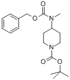 Tert-butyl 4-(((benzyloxy)carbonyl)(methyl)amino)piperidine-1-carboxylate Structure,847039-05-8Structure