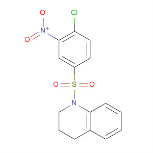 1-(4-Chloro-3-nitrobenzenesulfonyl)-1,2,3,4-tetrahydroquinoline Structure,847170-51-8Structure