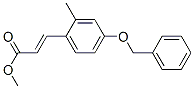 2-Propenoic acid, 3-[2-methyl-4-(phenylmethoxy)phenyl]-, methyl ester Structure,847348-48-5Structure