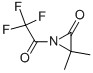 Aziridinone, 3,3-dimethyl-1-(trifluoroacetyl)-(9ci) Structure,84758-80-5Structure