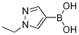 1-Ethylpyrazole-4-boronic acid Structure,847818-56-8Structure