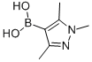 (1,3,5-Trimethyl-1h-pyrazol-4-yl)boronic acid Structure,847818-62-6Structure