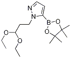 1H-pyrazole, 1-(3,3-diethoxypropyl)-5-(4,4,5,5-tetramethyl-1,3,2-dioxaborolan-2-yl)- Structure,847818-78-4Structure