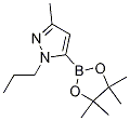 1H-pyrazole, 3-methyl-1-propyl-5-(4,4,5,5-tetramethyl-1,3,2-dioxaborolan-2-yl)- Structure,847818-80-8Structure