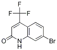 7-Bromo-4-(trifluoromethyl)quinolin-2(1h)-one Structure,847900-73-6Structure