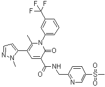 Azd 9668 Structure,848141-11-7Structure