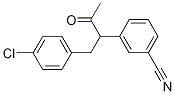 3-(1-(4-Chlorophenyl)-3-oxobutan-2-yl)benzonitrile Structure,848311-03-5Structure