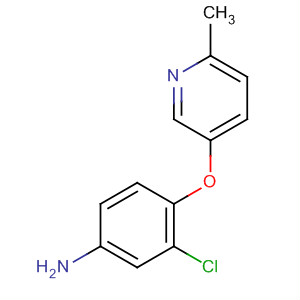 3-Chloro-4-[(6-methylpyridin-3-yl)oxy]aniline Structure,848482-82-6Structure