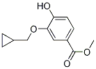 Methyl3-(cyclopropylmethoxy)-4-hydroxybenzoate Structure,848574-60-7Structure