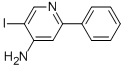 4-Amino-5-iodo-2-phenylpyridine Structure,848580-35-8Structure