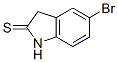 2H-indole-2-thione, 5-bromo-1,3-dihydro- Structure,848649-91-2Structure