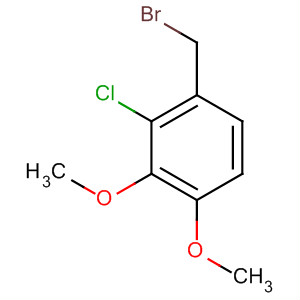 1-(Bromomethyl)-2-chloro-3,4-dimethoxybenzene Structure,848696-72-0Structure